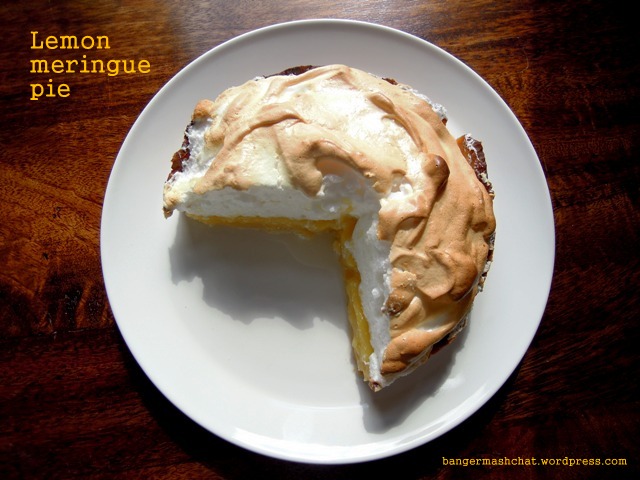 lemon meringue pie