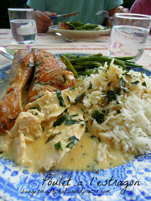 Poulet a l'estragon 