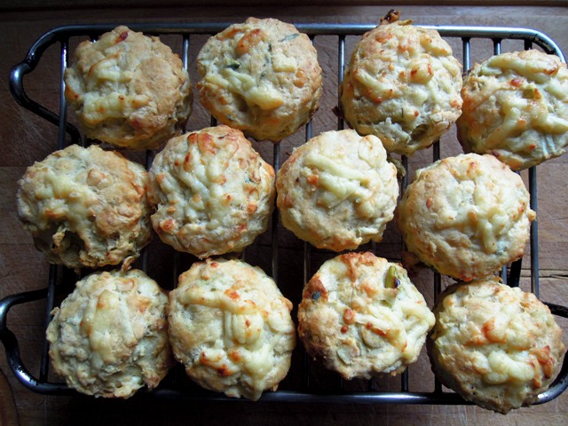 cheese and apple scones