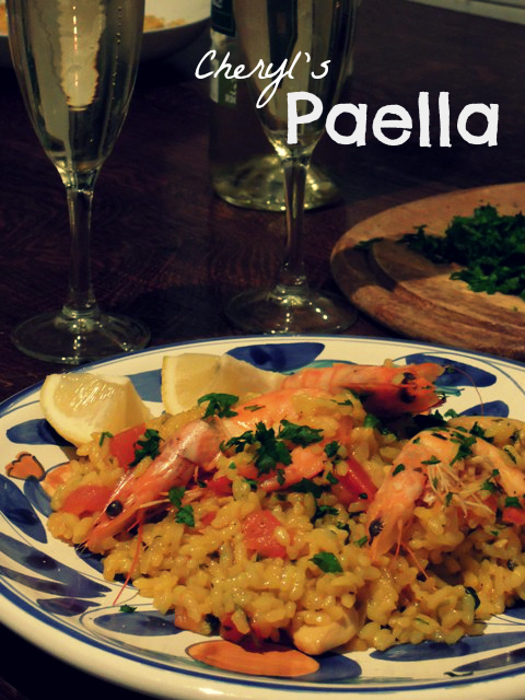 cheryls paella