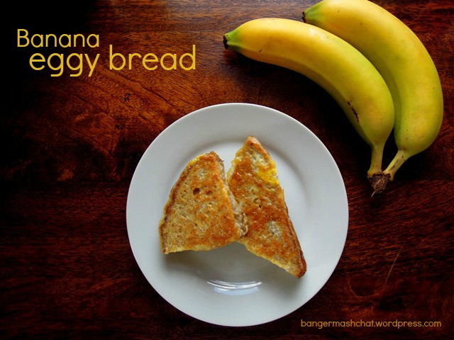 banana eggy bread