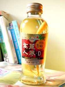 korean ginseng drink