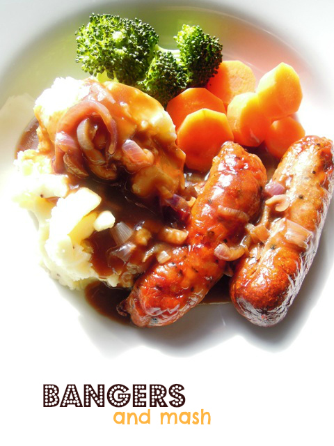 bangers and mash