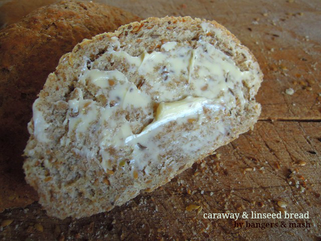 caraway and linseed bread