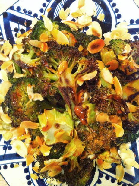roasted brocolli