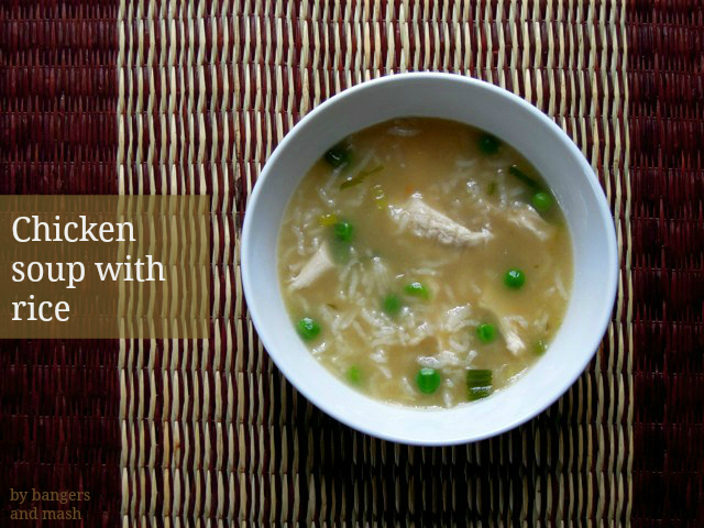 chicken soup with rice