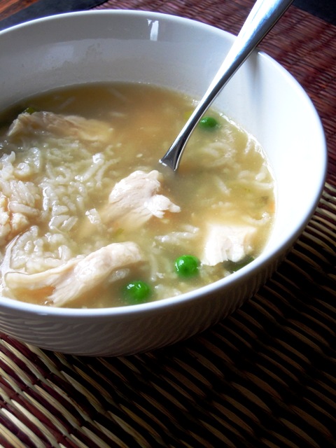 chicken soup with rice
