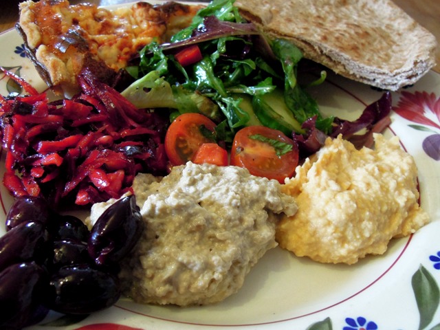 Why not serve your dips as part of a mezze?
