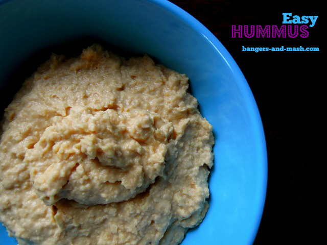 easy hummus