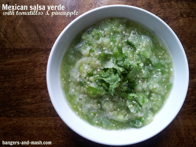 Mexican salsa verde