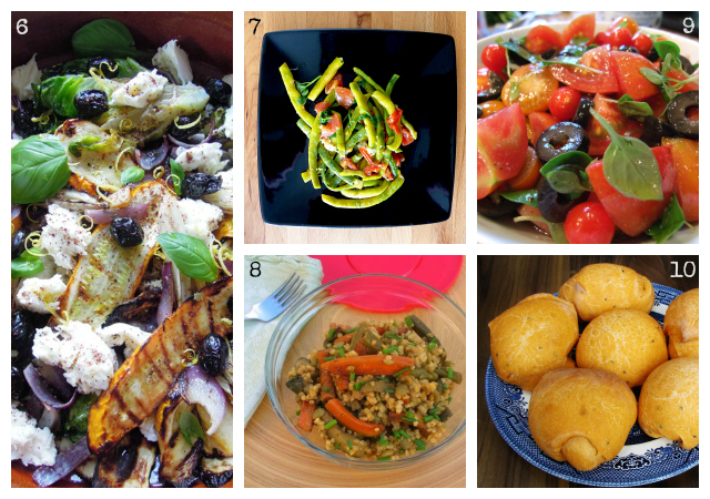 Beach Barbecue Collage 2