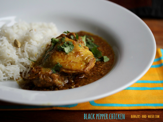 Black pepper chicken