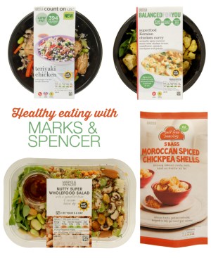 healthy eating with marks and spencer