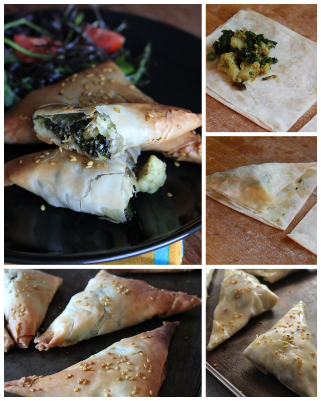 Samosa Collage