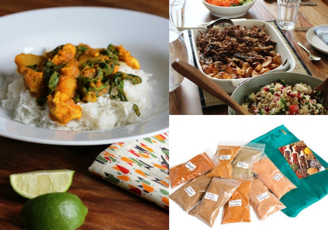 Spice Kitchen Collage