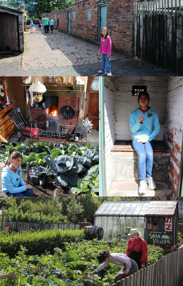 Miners Cottages Collage