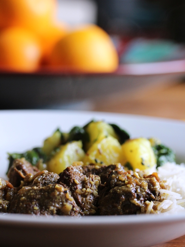 Malaysia lamb curry