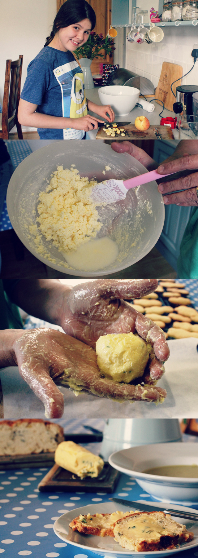 Soda Bread and Butter Collage