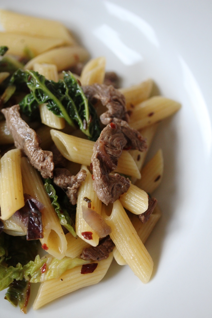 beef pasta